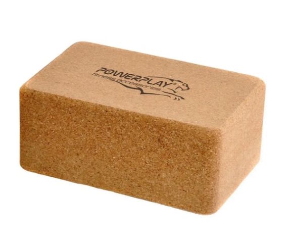 Блок для йоги PowerPlay PP_4006 з пробкового дерева Cork Yoga Block (PP_4006_Cork) | Зображення 4
