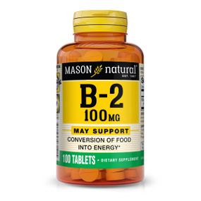 Рибофлавин Mason Natural Vitamin B2 100 mg 100 Tabs