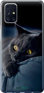 Чохол на Samsung Galaxy M31s M317F Димчастий кіт "825u-2055-2448"