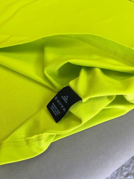Футболка Vetements Paris France чоловіча бавовна, салатовий колір f727 | Зображення 5