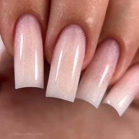 Гель для нарощення нігтів Valeri Builder Gel №19 (молочний беж з шимером) 15мл