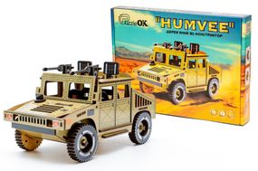 Конструктор Puz-00927 "HUMVEE" дерев'яний, р.22х11х12,5см PuzzleOk