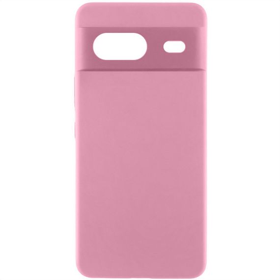 Чохол Silicone Cover Lakshmi Full Camera (AA) для Google Pixel 8a Рожевий / Pink