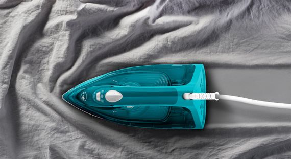 Праска Tefal Express Steam, 2500Вт, 270мл, паровий удар -200гр, постійна пара - 45гр, керам. підошва, бірюзовий (FV2867E0) | Зображення 1