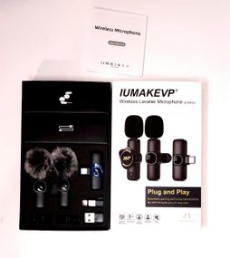 IUMAKEVP петличний мікрофон Type-C для iPhone та Android, 2 шт