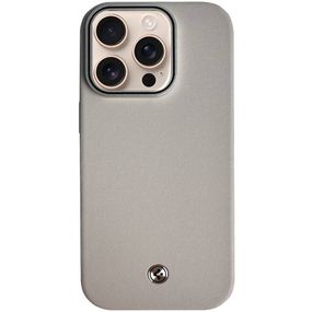 Чохол SGP PC+Leather with MagSafe для Apple iPhone 15 Pro (6.1") Grey