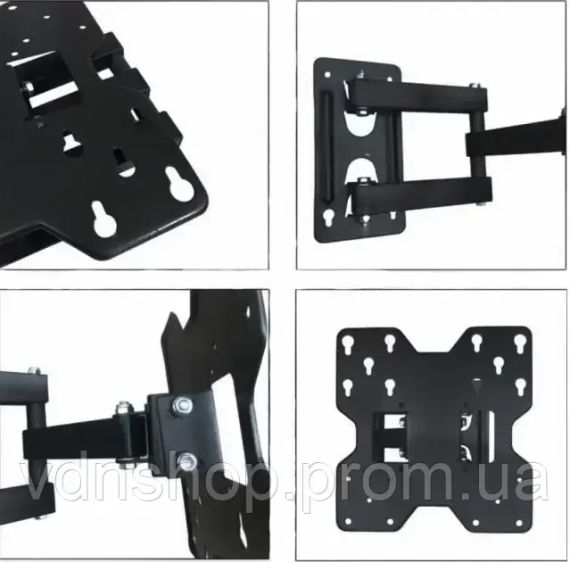 Кронштейн на стіну для ТВ поворотний V499 14-55 | Зображення 3