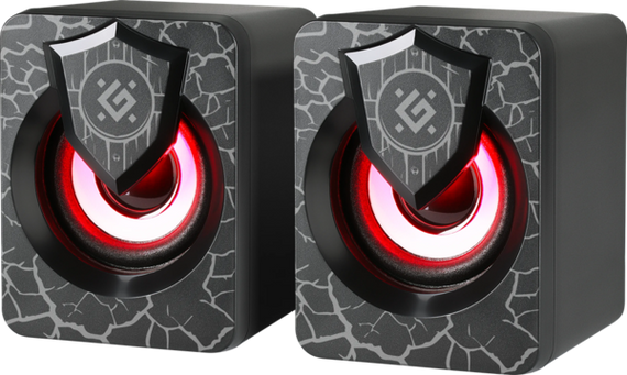 Акустика Defender 2.0 Onyx 6Вт USB Black (65038)