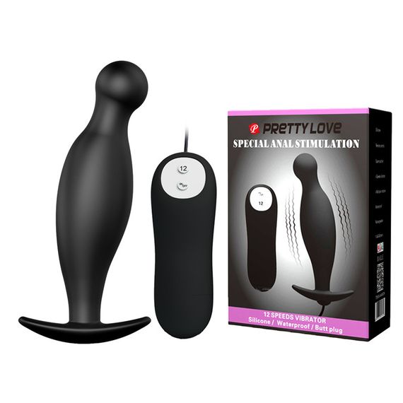 Вибрационная анальная пробка PRETTY LOVE VIBR. SPECIAL ANAL STIMULATION 12 function sexstyle