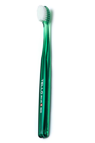 Зубна щітка Tello 6240 Ultra Soft, d 0.10 mm, зелена | Зображення 1