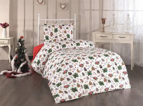 Постільна білизна Belizza Romove Фланель Бавовна Плуторний розмір