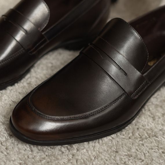 Пенні лофери Ікос коричневі 41 розмір | Зображення 5