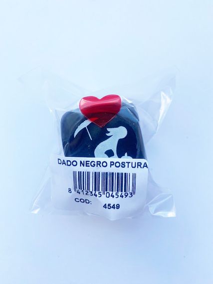 Гральний кубик КАМАСУТРА чорний Sex Aura | Зображення 1