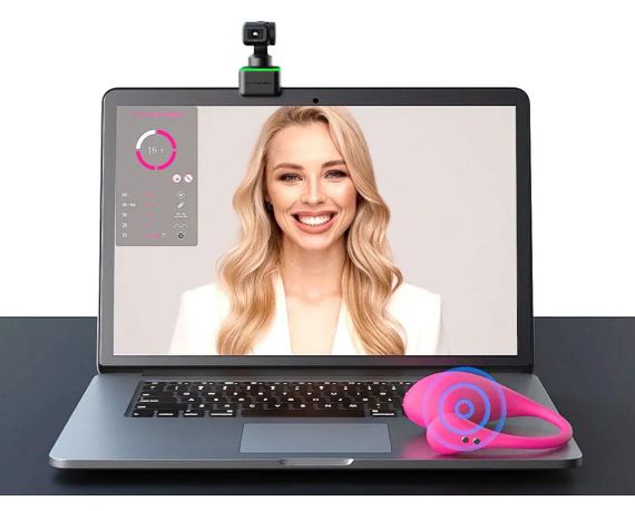 4К вебкамера зі штучним інтелектом Lovense WebCam, для стріму, активація чайовими | Зображення 8