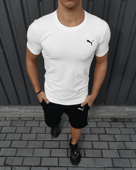 Футболка Puma біла (9767215219)