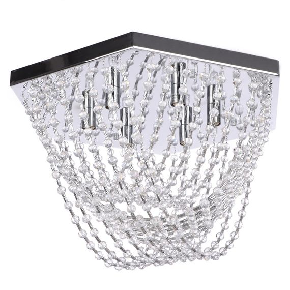Люстра потолочная галогенная хрустальная G9 40W (BCL-400C/6)
