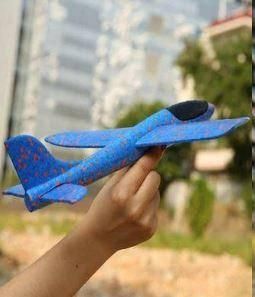 Метальний літак трюкач планер на дальню відстань Синій