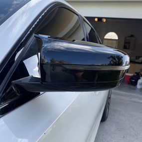 Кришки дзеркал M-Look (З защіпками, 2 шт) для BMW 7 серія G11/G12 2015-2022 рр
