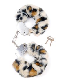 Наручники Fetish Boss Series Furry Cuffs Leopard  Леопардовые One Size