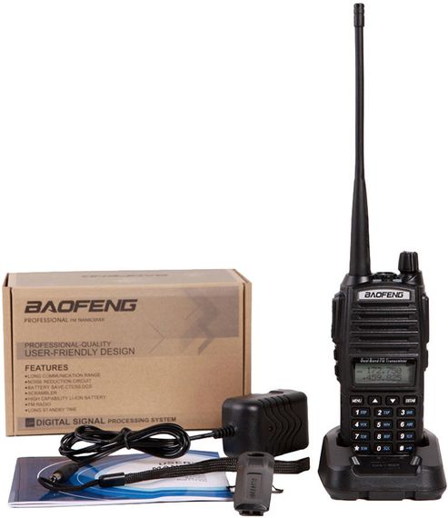 Радиостанция Baofeng UV-82 Рация Портативная радиостанция Рация портативная Портативная радиостанция рация | Зображення 1