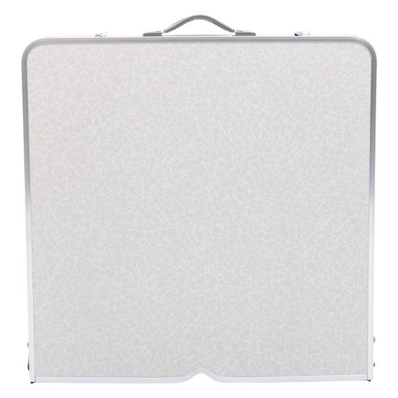 Розкладний стіл + 4 стільці кемпінговий набір для пікніка, риболовлі, відпочинку, туризму Білий JY-12061W | Зображення 1