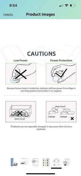 Батарея LR41 AG3 392 384 192 1,5 В, LiCB. 10 шт, плоские круглые батарейки | Зображення 4