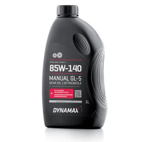 Трансмісійна олива DYNAMAX HYPOL 85W140 GL-5 1л MIL-L-2105D, MAN 342 M2, ZF TE-ML 05A, 07A, 12E, 16B/C/D, 17B, 19B, 21A
