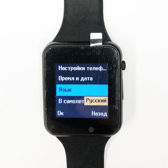 Смарт-часы Smart Watch A1 умные электронные со слотом под sim-карту + карту памяти micro-sd. KF-912 Цвет: черный | Зображення 2