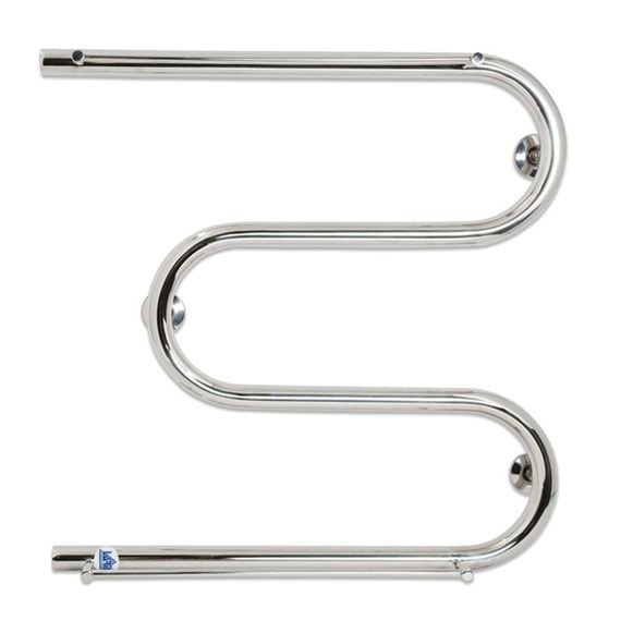 Водяна рушникосушарка Laris Змійовик 25 РС3 500 х 500 з 2-ма поличками 1/2'' | Зображення 2