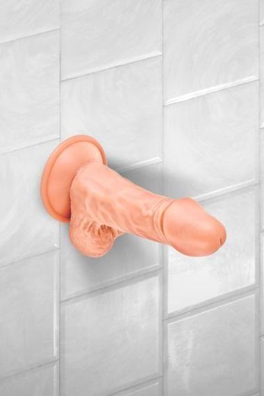 Фалоімітатор Real Body — Real Mike Flesh, TPE, діаметр 3,8 см | Зображення 1