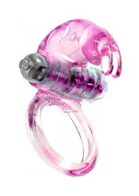 Ерекційне кільце Rabbit Vibro CockRing Pink Sex Aura