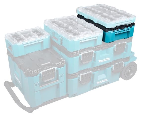 Кейс Medium Toolbox №3 системи Makita Maktrak (P-91039) | Зображення 7