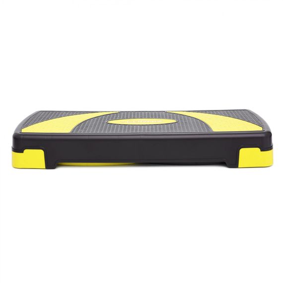 Степ-платформа 3-ступінчаста Cornix 78 х 29 х 10-20 см XR-0187 Black/Yellow | Зображення 2