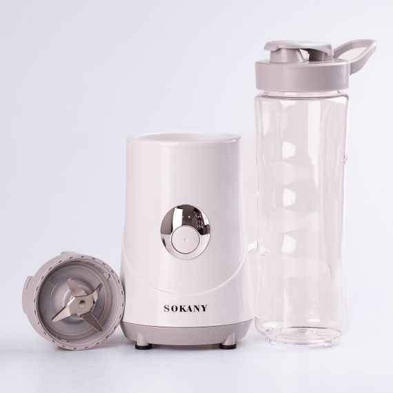 Міні для смузі Sokany BL-709A на 400 мл 260 Вт білий | Зображення 5
