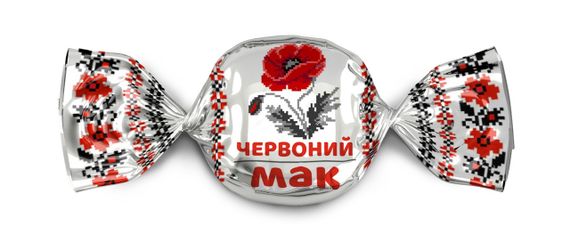 Цукерка Червоний мак Chocco Via вагова 2000г (213926)