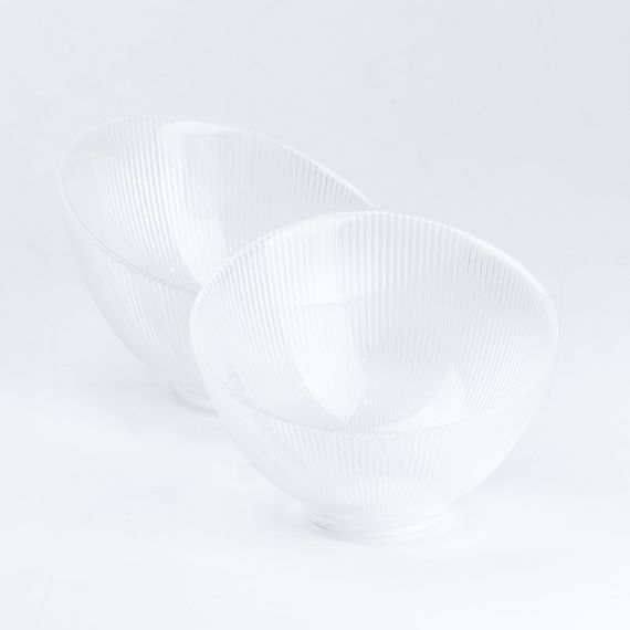 Салатница стелянная 17 см, прозрачная | Зображення 4