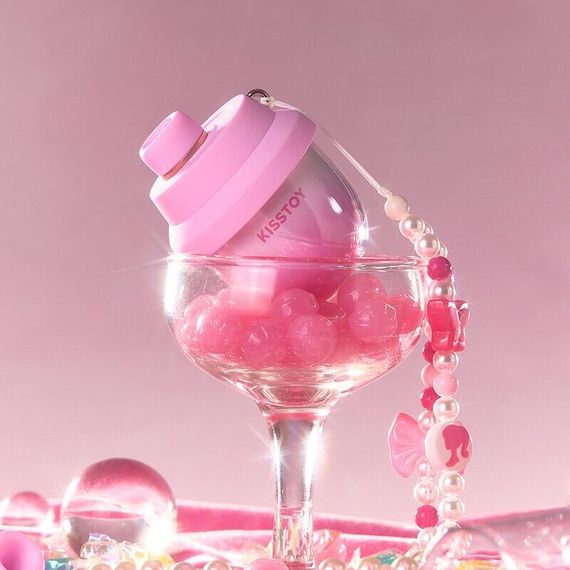 Вакуумний стимулятор-брелок KISSTOY Kiss Pods, 5 рівнів інтенсивності + Turbo-режим, 2 насадки | Зображення 4