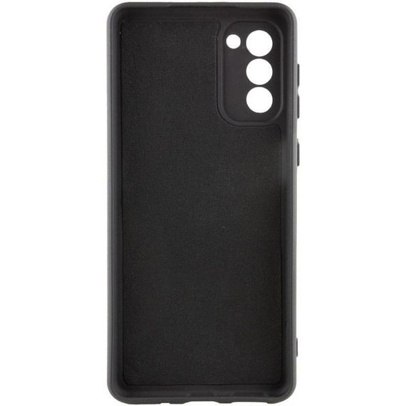 Чохол TPU GETMAN Liquid Silk Full Camera для Samsung Galaxy S23 Чорний / Black | Зображення 1
