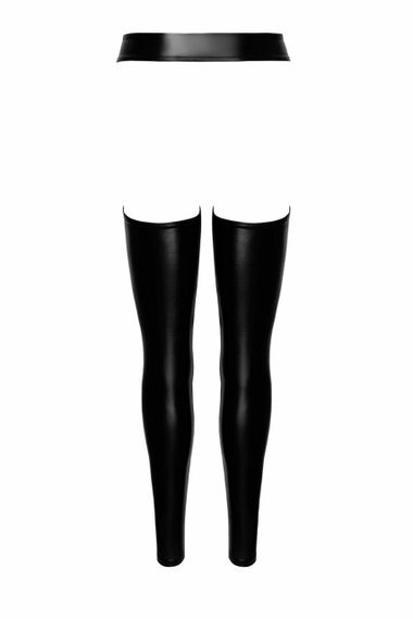 Легінси Noir Handmade F323 Rebel, S, black, під латекс, з відкритими стегнами та сідницями Sex Aura | Зображення 7