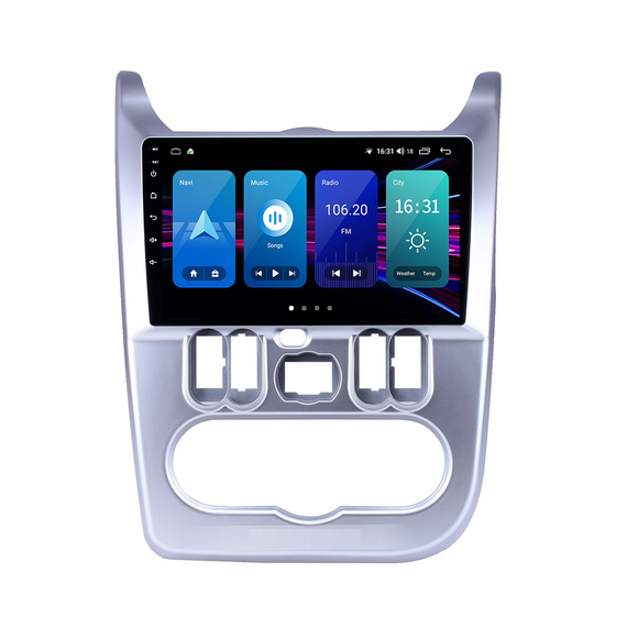 Штатна магнітола Torssen Renault Dacia Logan/Sandero 10-13 grey NF9 Carplay | Зображення 1