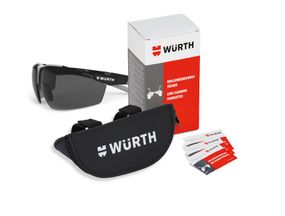 Набір окуляри захисні SPICA-AF, затемнені з футляром та серветками