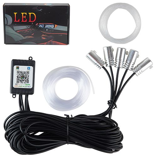 Підсвічування салону амбіентне Multicolor RGB AL02-RGB-APP-5