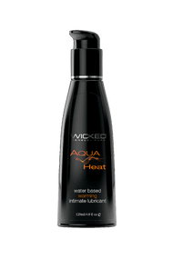 Лубрикант збуджуючий з ефектом зігрівання WICKED AQUA HEAT на водній основі, 120 мл Sex Aura