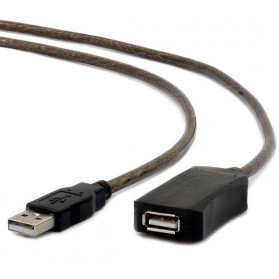Дата кабель USB 2.0 AM/AF 5.0 m active Cablexpert (UAE-01-5M) | Зображення 1