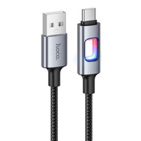 Дата кабель Hoco U144 New USB to Type-C 3A (1.2m) Black