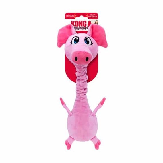 Іграшка для собак Kong Shakers Bobz Pig, 33 см