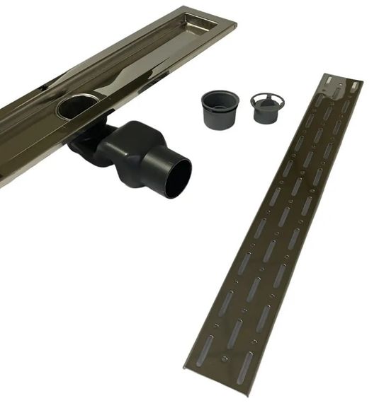 Душевой канал Maxiflow VEGA LUX 40 см решетка Дождь 4079.0Y050K.040.1 | Зображення 3