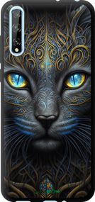 Чохол на Huawei P Smart S Кішка "5548b-1813-2448"