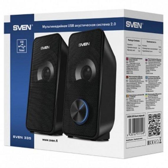 Акустична система Sven 335 Black | Зображення 3