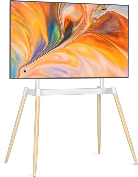 Кронштейн підлоговий для ТВ, Підлогова стійка для телевізора, Підставка під телевізор, Rfiver Wood